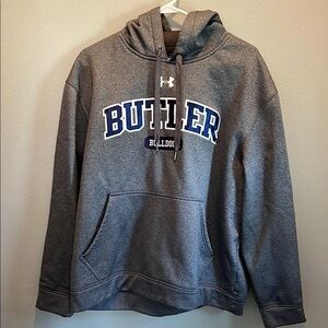 Under Armour Gray Butler Bulldogs Men's Hoodie